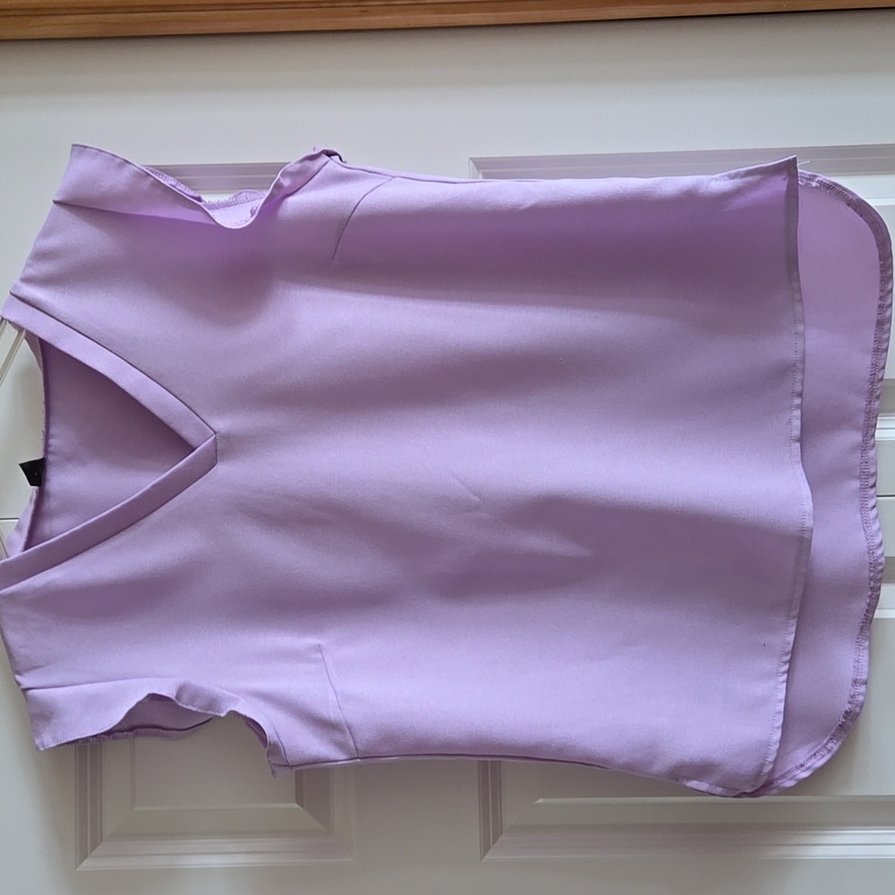 Sleeveless V-Neck Blouse